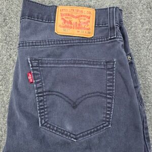 Levi Strauss‎ Co 511 Mens Jeans Dark Wash Slim Fit Size 33x30 All Seasons Tech